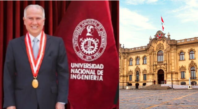 El rector de la UNI respalda las manifestaciones.