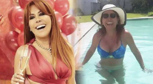 Magaly Medina presume su figura y revela cómo está regia a sus casi 60 años.