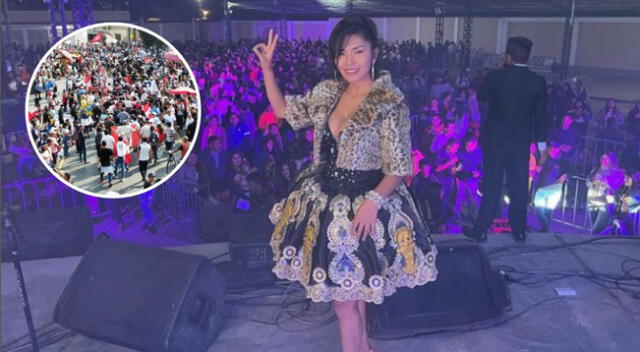 Cantante Yarita Lizeth está comprometida con los pobladores de Juliaca