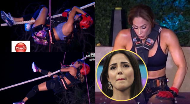 Melissa Loza y Luciana Fuster gritaron en juego de altura