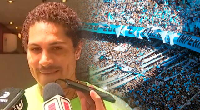 Paolo Guerrero apuntó a la fibra más sensible de Racing: ganar la Copa Libertadores.