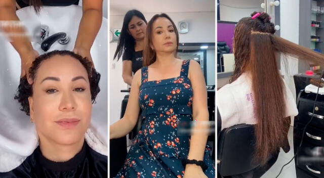 Janet Barboza se realiza cambio de look.