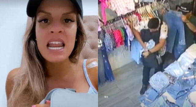 Alejandra Baigorria está indignada por el robo de sus prendas en tienda