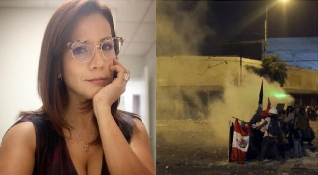 Mónica Sánchez se pronuncia tras conocerse que hay un primer fallecido en Lima tras las marchas
