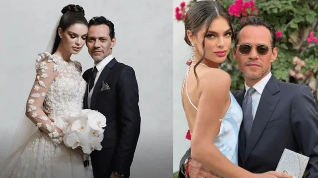 Se difunden las exclusivas fotos de la boda de Marc Anthony y Nadia Ferreira.