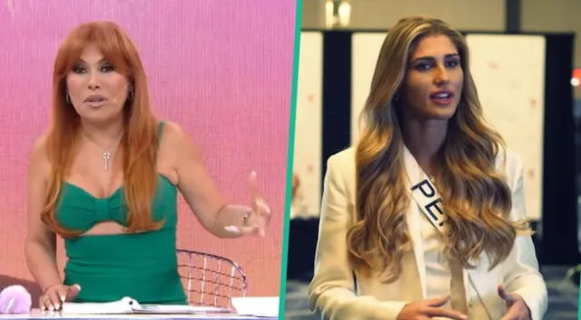 Magaly Medina estalla contra Alessia Rovegno tras sus respuestas entrevista de Miss Universo.