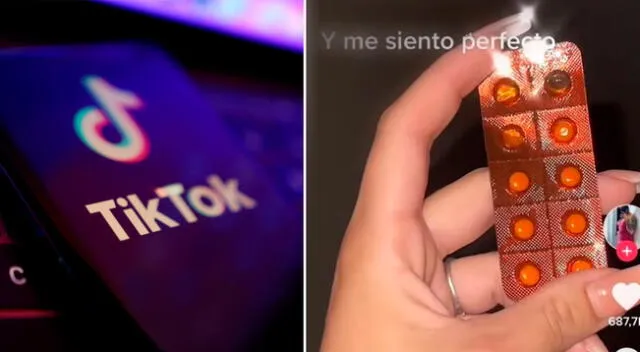 El reto de TikTok consiste en consumir somníferos.