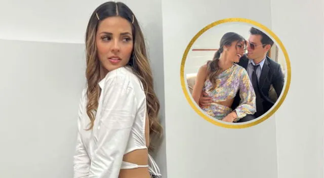 Luciana Fuster no se mostró cómoda por los besos en la boca entre amigos, ¿y con Patricio Parodi?