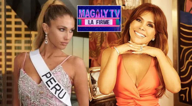 Magaly Medina hace caso omiso a comentario de Alessia Rovegno sobre que 'no ve' su programa.