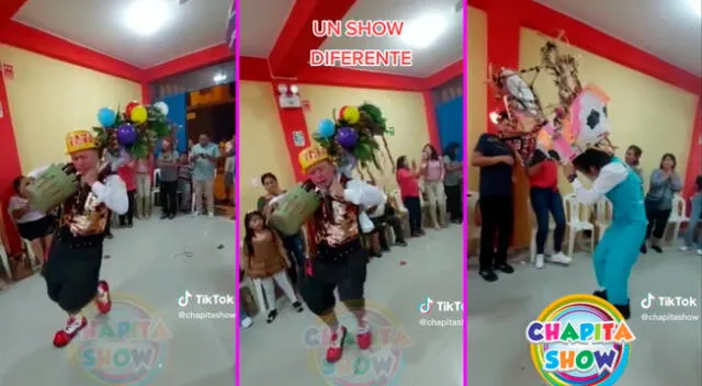 El show de los payasitos peruanos es viral en TikTok.