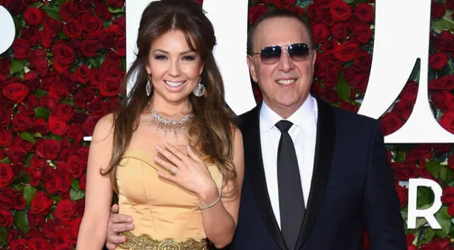 Thalía y Tommy Mottola: Conoce cuántos años se lleva la pareja de esposos.