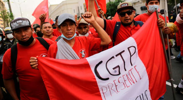 Huelga nacional supone paralización de labores de los trabajadores que conforman la CGTP.