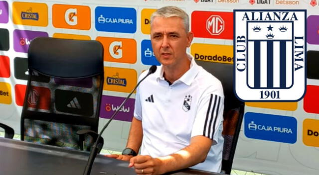 Entrenador de Sporting Cristal se refirió a la ausencia de Alianza Lima.