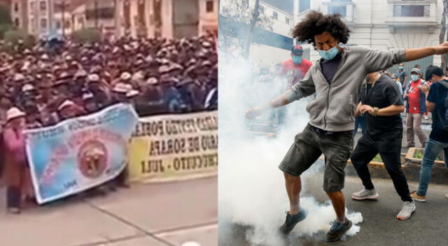 Manifestantes señalan que no estuvieron preparados para las protestas en Lima.