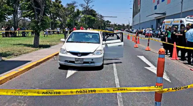 Los sicarios aprovecharon el semáforo en rojo para cometer el crimen en San Miguel.