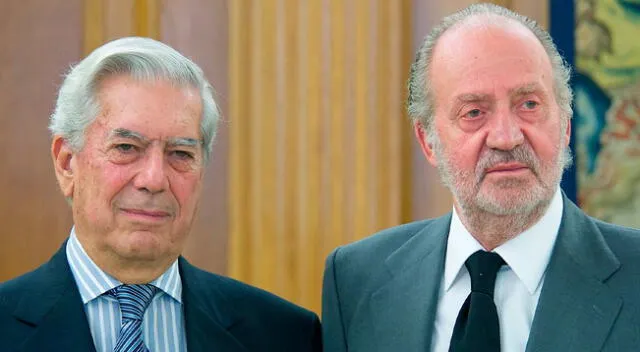 Mario Vargas Llosa invitó de manera presencial al rey emérito de España, Juan Carlos de Borbón, a su ceremonia de ingreso a la Academia de Francia.