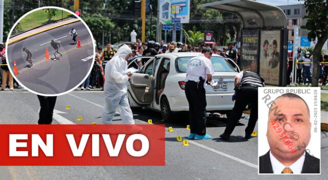 Sicarios bajaron de un auto negro y dispararon a todos los integrantes de la familia en las inmediaciones de Plaza San Miguel.