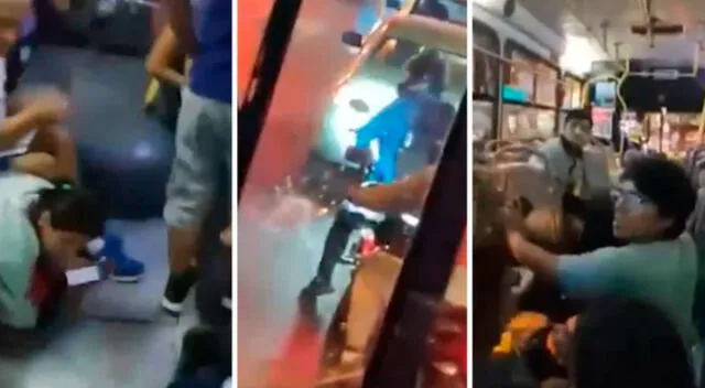 El hecho ocurrió durante la noche de este último martes en Chorrillos y generó terror en los pasajeros del bus.