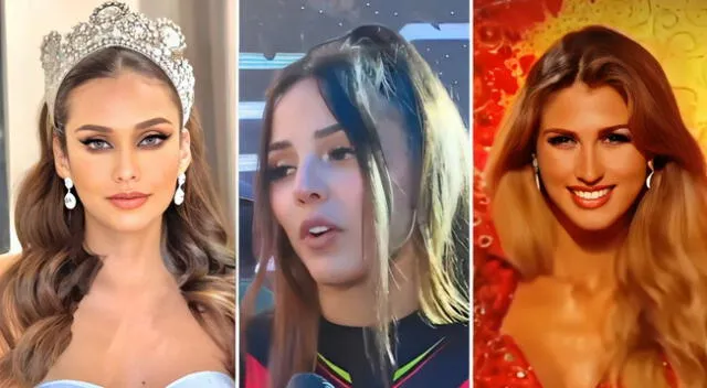 Las ex y actual Miss Perú le dieron su apoyo a su posible sucesora, Luciana Fuster.