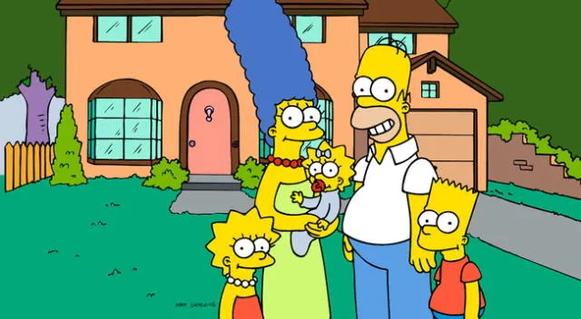 Los Simpson y las sorprendentes fotos en la vida real son virales en redes sociales.