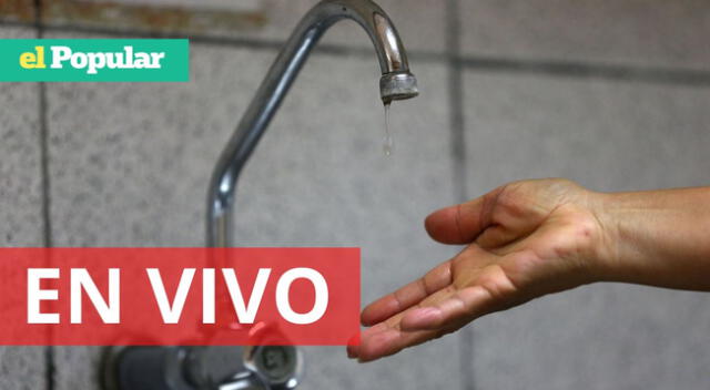 Corte de agua programado por Sedapal para este lunes 13 de febrero de 2023.