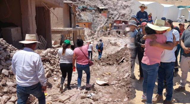 Huaico en Secocha deja a 4 menores sin madre tras morir arrastrada por alud
