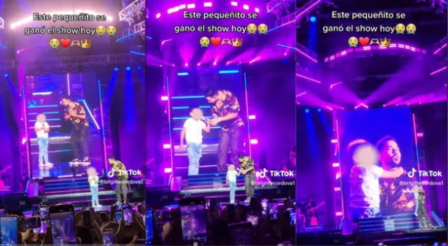 Romeo Santos vivió un tierno momento en concierto