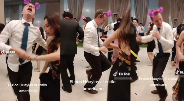 Joven se lució bailando huaylas de Perú y sus pasos son toda una sensación en las redes sociales.