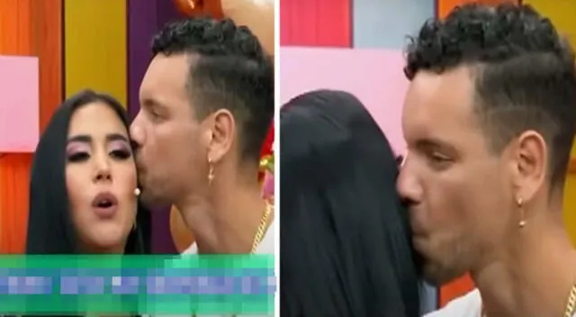 Melissa Paredes y Anthony Aranda no se besan en televisión.