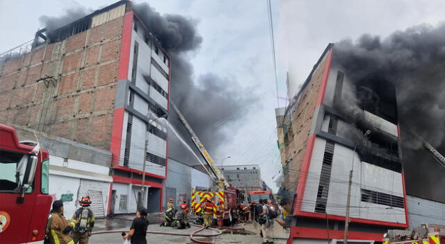 Incendio en La Victoria, viene dejando grandes pérdidas materiales.