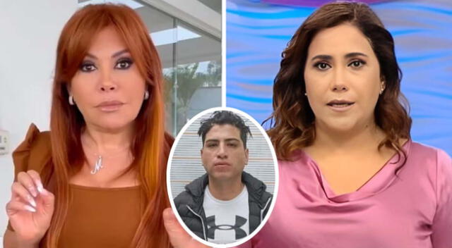 Magaly Medina criticó a Andrea Llosa por tener en su set a la familia de John Kelvin.