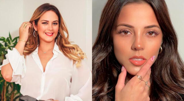 Luciana Fuster recibe respaldo de la Miss Perú Mundo Marina Mora.
