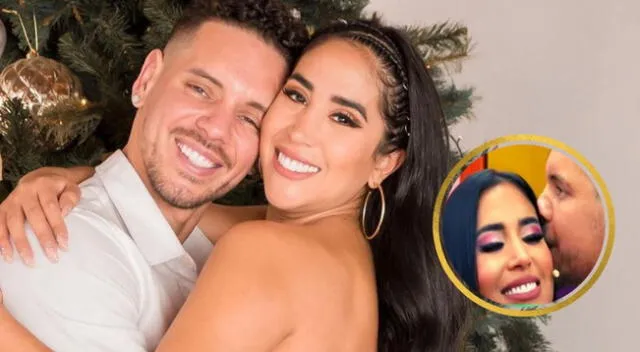 Melissa Paredes y Anthony Aranda prefieren no besarse en la boca delante de las cámaras.