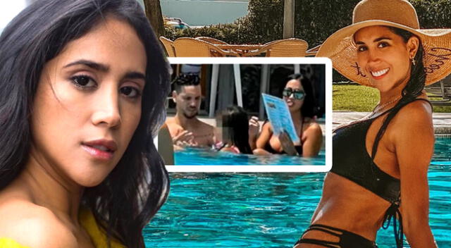 Melissa Paredes y Anthony Aranda choteados de exclusivo club al mismo estilo que los González de Al Fondo Hay Sitio.