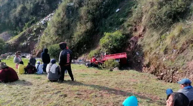 Dos accidentes en las vías del departamento de Huancavelica