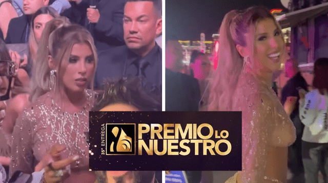 Yahaira Plasencia y su llegada a Premios Lo Nuestro.