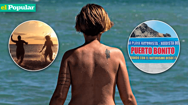Puerto Bonito, la única playa nudista del Perú.