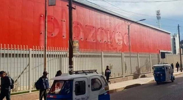 Centro comercial se encuentra en proceso de refacción.