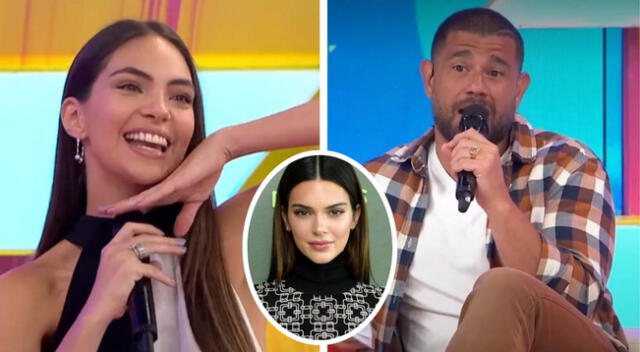 Yaco Eskenazi halaga a Natalie Vértiz y ve parecido con Kendall Jenner.