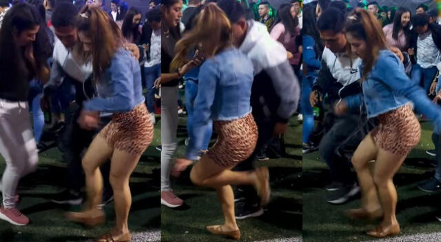 Singular baile de los jóvenes peruanos en una fiesta cajamarquina es la sensación en las redes sociales.