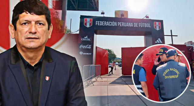 Agustín Lozano, presidente de la FPF, viene siendo investigado por estar presuntamente vinculado a una organización criminal.