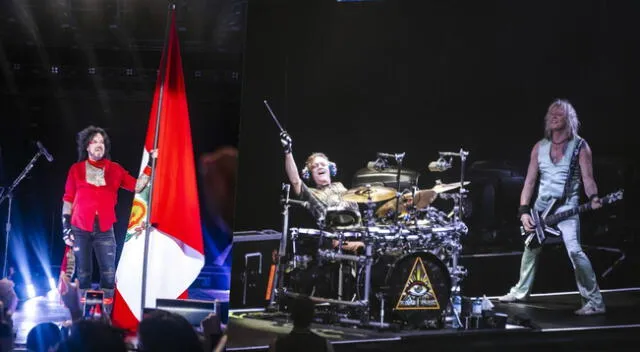 Mötley Crüe y Def Leppard ofrecieron concierto espectacular en Lima.