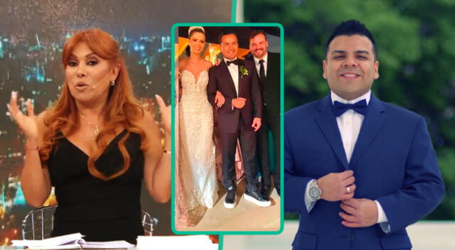 Magaly Medina destaca a esposo de Isabel Acevedo por encima de Richard Acuña.