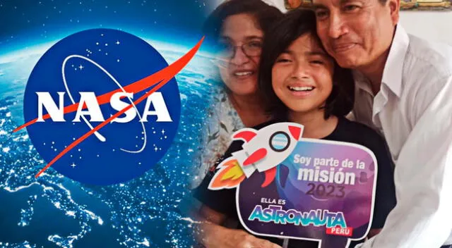La adolescente trujillana no pudo ocultar su emoción tras ganar un viaje a la NASA.