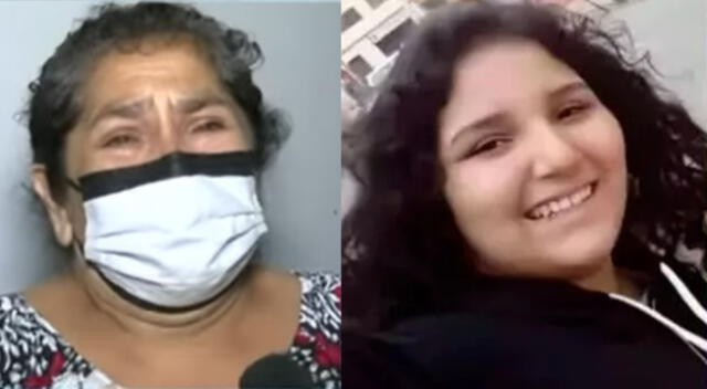 Madre de Pamela Cabanillas rompe en llanto tras hablar de su hija.