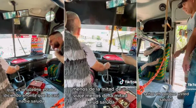 ¿Qué fue lo que hizo el influencer en el bus?