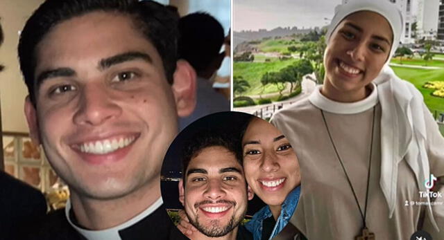 Historia viral en TikTok. Tomás Cam y Massiel Pereyra se enamoraron en un convento cuando se preparaban para ser sacerdote y monja.