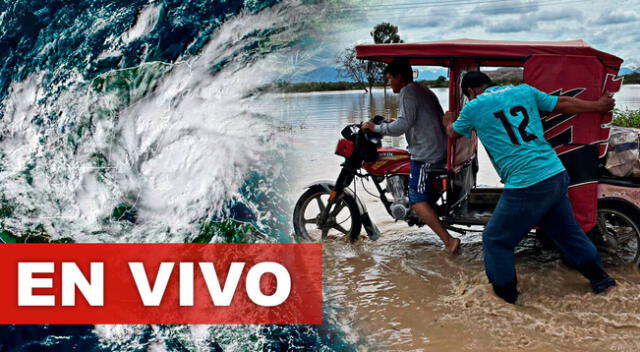 Ciclón Yaku provoca el desborde de ríos en el norte y sur del Perú.