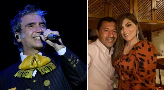 Chorri Palacios disfrutó de concierto con su esposa.