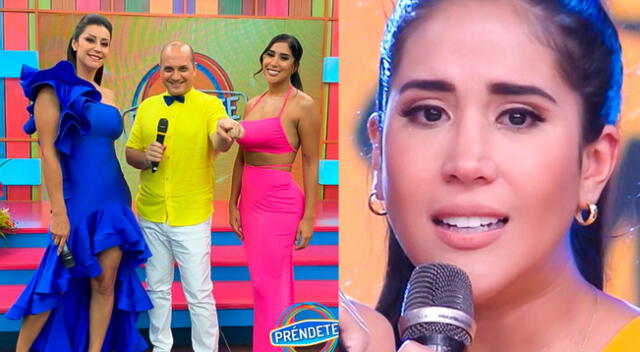 Melissa Paredes rompe en llanto en vivo tras despedida en Préndete